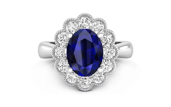 Beyond Diamonds: Why Halo Sapphire Engagement Rings Are a Symbol of Uniqueness