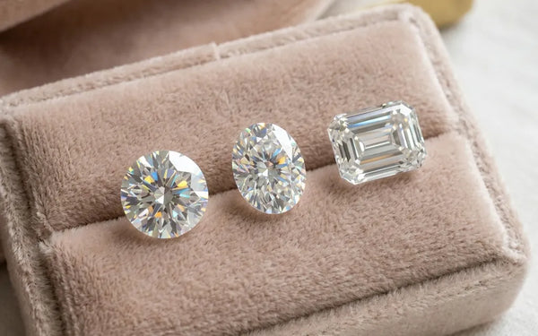 Moissanite Cut Guide: Choosing Between Oval, Emerald, and Round Cuts