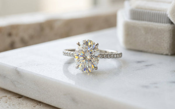 best moissanite engagement rings