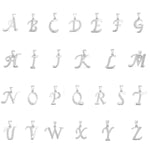 Personalized Minimalist Initial Pendant Necklace – Custom Letter Charm in Gold, Silver, or Rose Gold for Everyday Wear or Gift