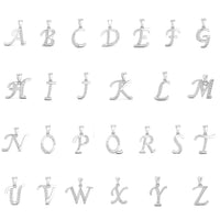 Personalized Minimalist Initial Pendant Necklace – Custom Letter Charm in Gold, Silver, or Rose Gold for Everyday Wear or Gift