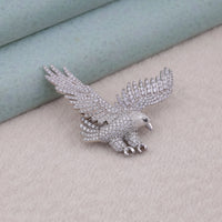 crystal pave pin
flying eagle lapel pin
