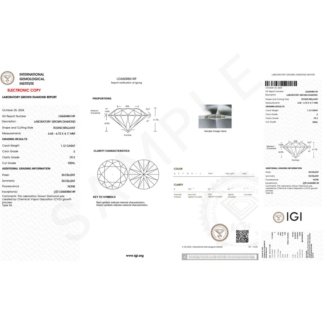 OctaPearl Pear Cut Solitaire Lab Grown Diamond Engagement Ring