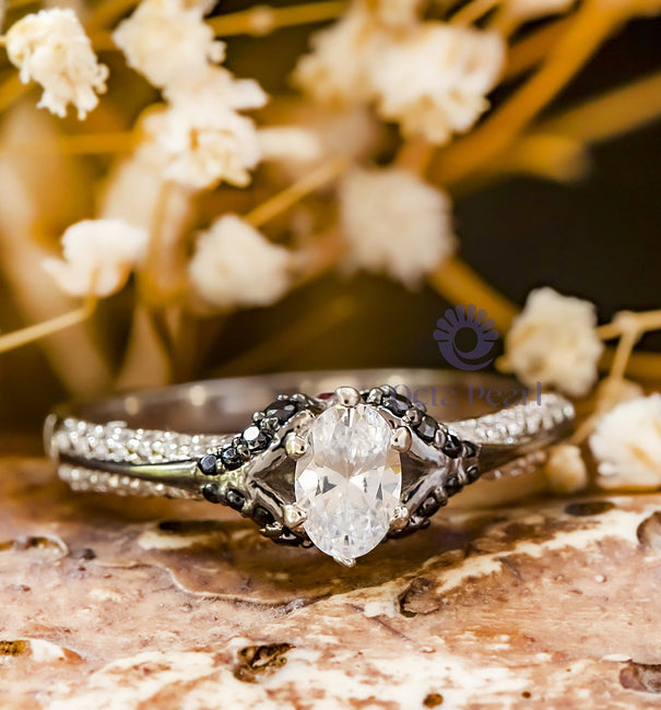 Oval Cut Cubic Zirconia Stone Enchanted Villains Evil Queen 925 Sterling Silver Ring alternate