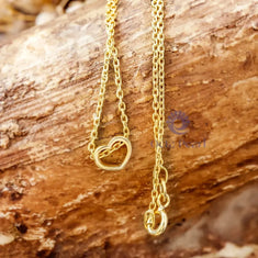 925 Sterling Silver Delicate Heart Shape Love Pendant Necklace For Anniversary & Wedding Gift - alternate view