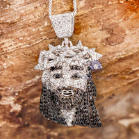 human face pendant