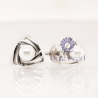 Freshwater Pearl Stud Earrings