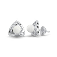 Freshwater Pearl Stud Earrings