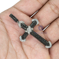 Black Diamond Cross Pendant