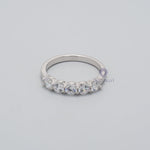 Five Stone Moissanite Wedding Band