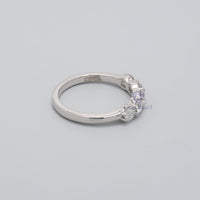 Five Stone Moissanite Wedding Band