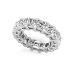 Princess Cut Full Eternity Band For Women