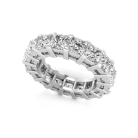 Princess Cut Full Eternity Band For Women