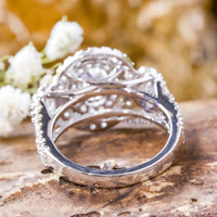 round cut wedding ring for women