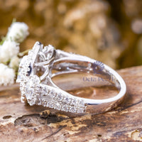 round cut wedding ring for women