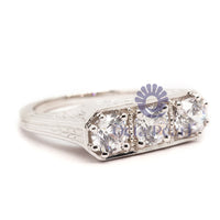 Art Deco inspired Vintage Engagement Ring