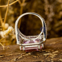 pink stone ring