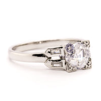 Five Stone CZ Engagement Ring