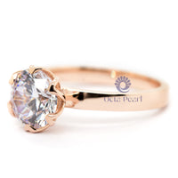 Rose Gold Solitaire Engagement Ring