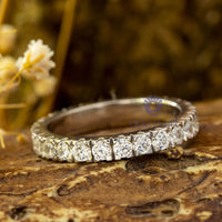 Full Eternity Engagement Or Wedding Band For Women