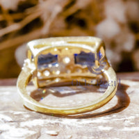 Antique Victorian Ring In Two Tone