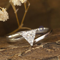 Bypass Solitaire Engagement Classic Ring