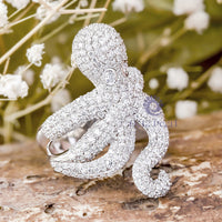 octopus shape ring