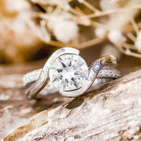 single stone women ring