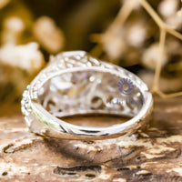 women ring for engagement or wedding