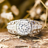 women ring for engagement or wedding