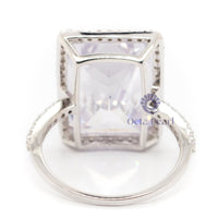 Asscher Cut Solitaire Proposal Ring