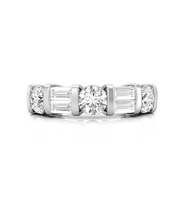 CZ Seven Stone Engagement Ring For Women Or Girl