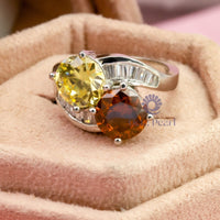 orange-yellow ring