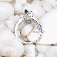 Cushion Cut Wedding Anniversary Gift Ring