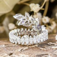 Full Eternity Engagement Or Party Wear Band For ladies