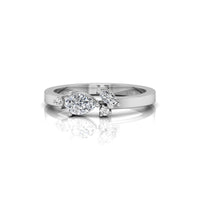 Multi-Shape Minimalist Engagement Ring for women