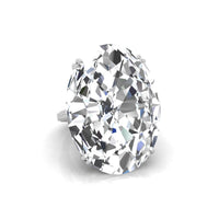 Huge Oval Stone Party Wear Cocktail Ring 925 Silver