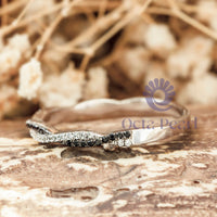 CZ Stone Half Eternity Band