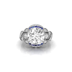 Baguette CZ Stone Channel Setting Ring