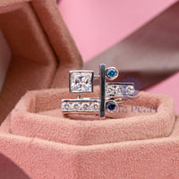 Princess CZ Stone Designers Party Wear Men's Ring