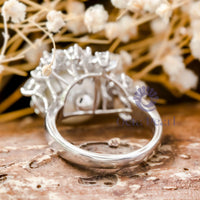 Pear & Round & Marquise CZ Stone Party Wear Ring