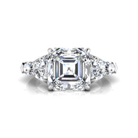 Five Stone Engagement Ring in Asscher & Fancy Shape