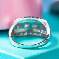 Brilliant Round Moissanite Engagement Rings For Women