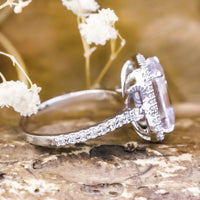 navette engagement ring