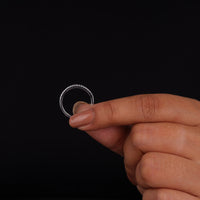 Moissanite Half Eternity Ring Enhancer
