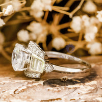 Vintage-Style Old European-Cut Engagement Ring