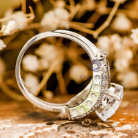 Vintage-Style Old European-Cut Engagement Ring