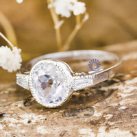 CZ Stone Vintage Art Deco Look Ring For Women