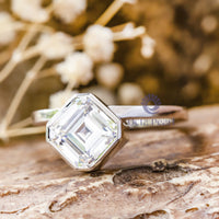 CZ Stone Vintage Art Deco Look Ring For Women