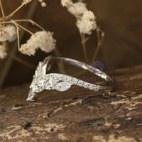 moissanite ring